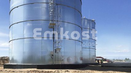 Резервуар стальной вертикальный FLAMAX РВС-1500