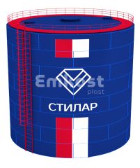 Резервуар вертикальный стальной Стилар РВС 600