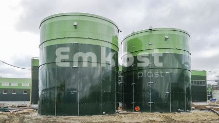 Резервуар вертикальный стальной для воды FLAMAX РВС-800
