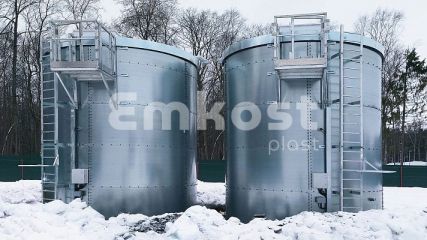 Резервуар стальной вертикальный FLAMAX РВС-50