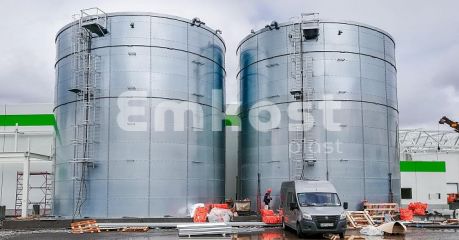 Резервуар стальной вертикальный FLAMAX РВС-5000