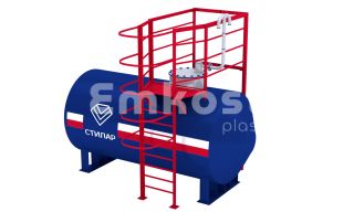 Резервуар горизонтальный стальной Стилар РГС 40 - фото 1