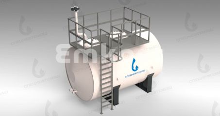 Резервуар горизонтальный стальной Спецнефтемаш РГС-25