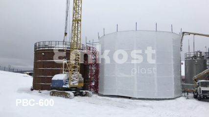 Резервуар вертикальный стальной ЗЭОТЭК РВС-600