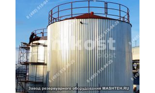 Резервуар вертикальный стальной СтройТехМаш РВС 300 - фото 1