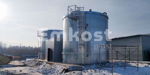 Резервуар стальной вертикальный FLAMAX РВС-100