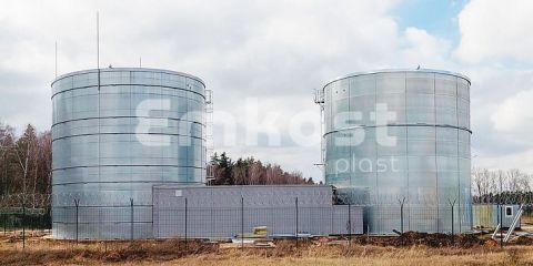 Резервуар вертикальный стальной для воды FLAMAX РВС-2500