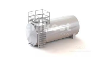 Резервуар горизонтальный стальной РезервуарСтройМаш РГС-40 - фото 1