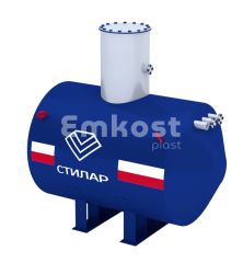 Резервуар горизонтальный стальной подземный Стилар РГСП 3