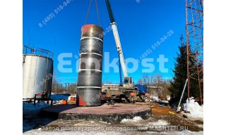 Резервуар вертикальный стальной СтройТехМаш РВС 400 - фото 3