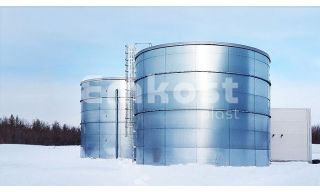 Резервуар стальной вертикальный FLAMAX РВС-700 - фото 1