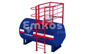 Резервуар горизонтальный стальной Стилар РГС 25 - фото 1