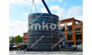 Резервуар вертикальный стальной СтройТехМаш РВС 3000 - фото 1