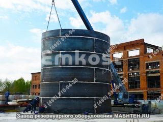 Резервуар вертикальный стальной СтройТехМаш РВС 3000