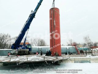 Резервуар вертикальный стальной СтройТехМаш РВС 700