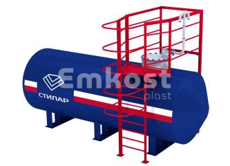 Резервуар горизонтальный стальной Стилар РГС 100