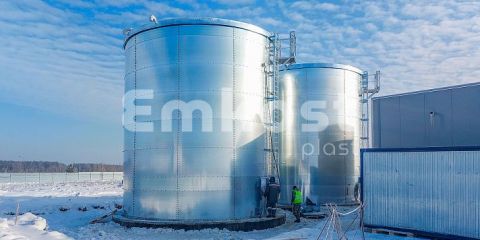 Резервуар стальной вертикальный FLAMAX РВС-300
