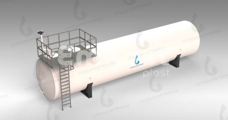 Резервуар горизонтальный стальной Спецнефтемаш РГС-100