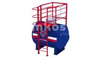 Резервуар горизонтальный стальной Стилар РГС 3 - фото 1