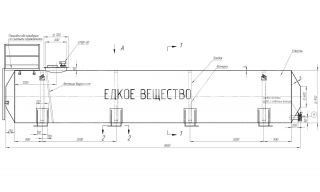 Емкость на шасси БЗЕ 15   - фото 3