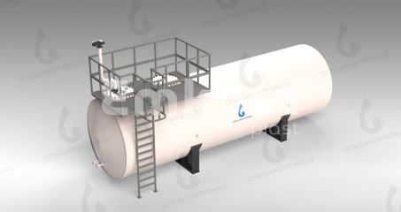 Резервуар горизонтальный стальной Спецнефтемаш РГС-50
