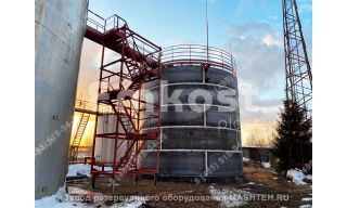 Резервуар вертикальный стальной СтройТехМаш РВС 400 - фото 4